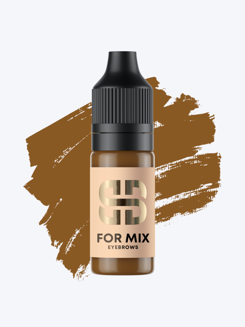 Détails Pour Mix – Un brun clair et velouté aux notes chaleureuses du chocolat au lait. Sa teinte riche et chaude est parfaite pour les mélanges ou les maquillages, et peut également être appliquée pure pour un résultat doux et naturel. Volume : 10 ml Bien agiter pendant 2 minutes avant utilisation. Non classé comme substance dangereuse Non testé sur les animaux à aucun stade de la production Composition hybride