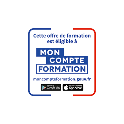 Logo CPF - Mon Compte Formation