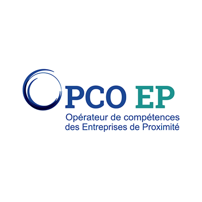 Logo OPCO EP - Opérateur de compétences des Entreprises de Proximité